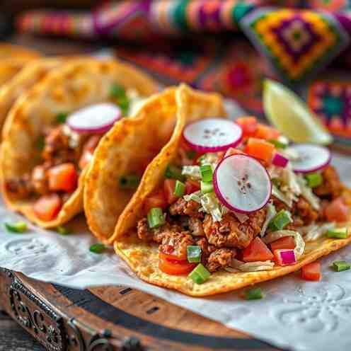 Crispy Deep Fried Tacos - Guatemalan Recipe